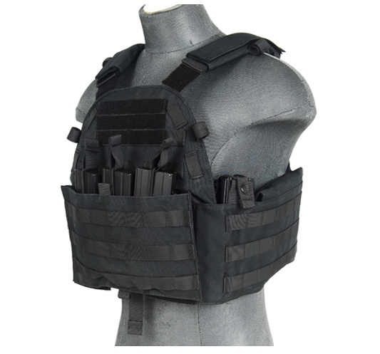 Gilet Airsoft Plate Carrier 1000 D Noir