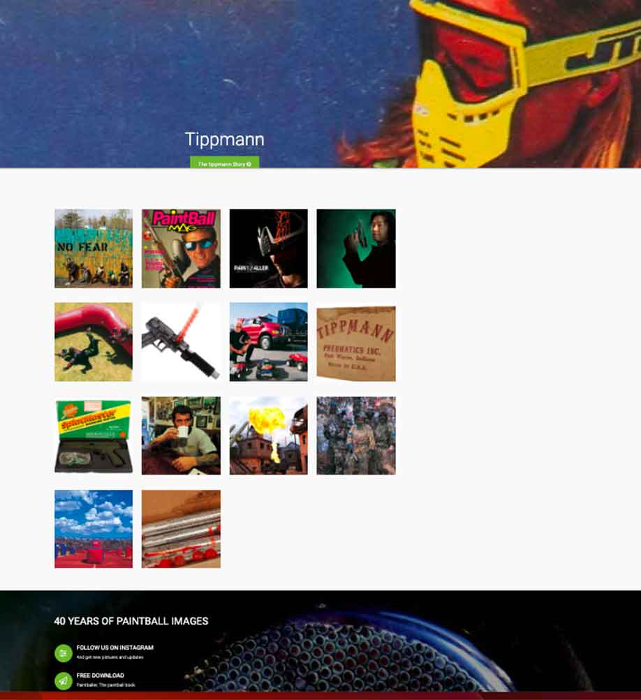 Paintball Story, Toute l'histoire du Paintball