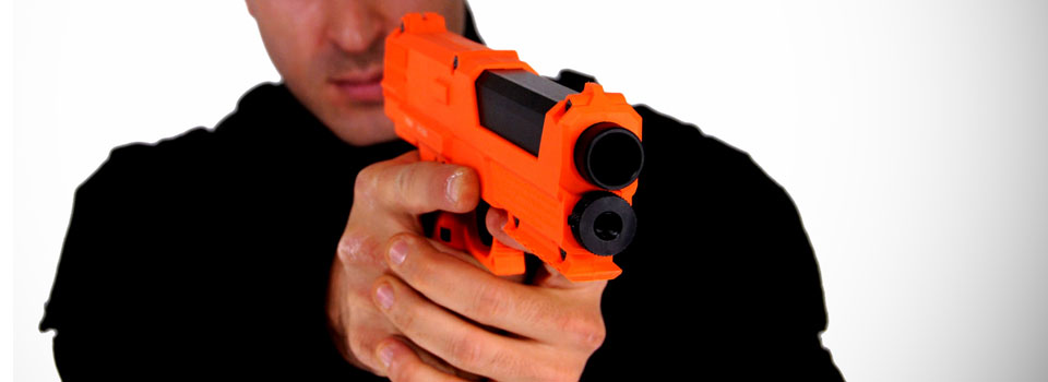 Pistolet de defense pepperball/paintball Cal. 68